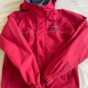Pink Vineyard Vines Windbreaker